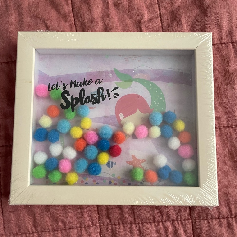 Mermaid Hanging Picture for Kids Room ~ NEW